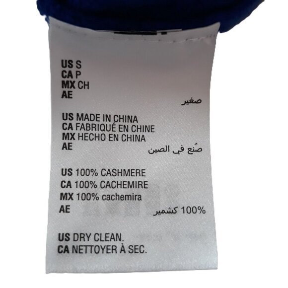 Charter Club Cashmere Sweater S Minimalist Office Closet Staple - Picture 5 of 5